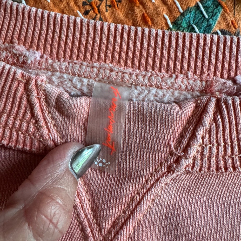 Free People Coral Intercept Pullover - Picture 7 of 7